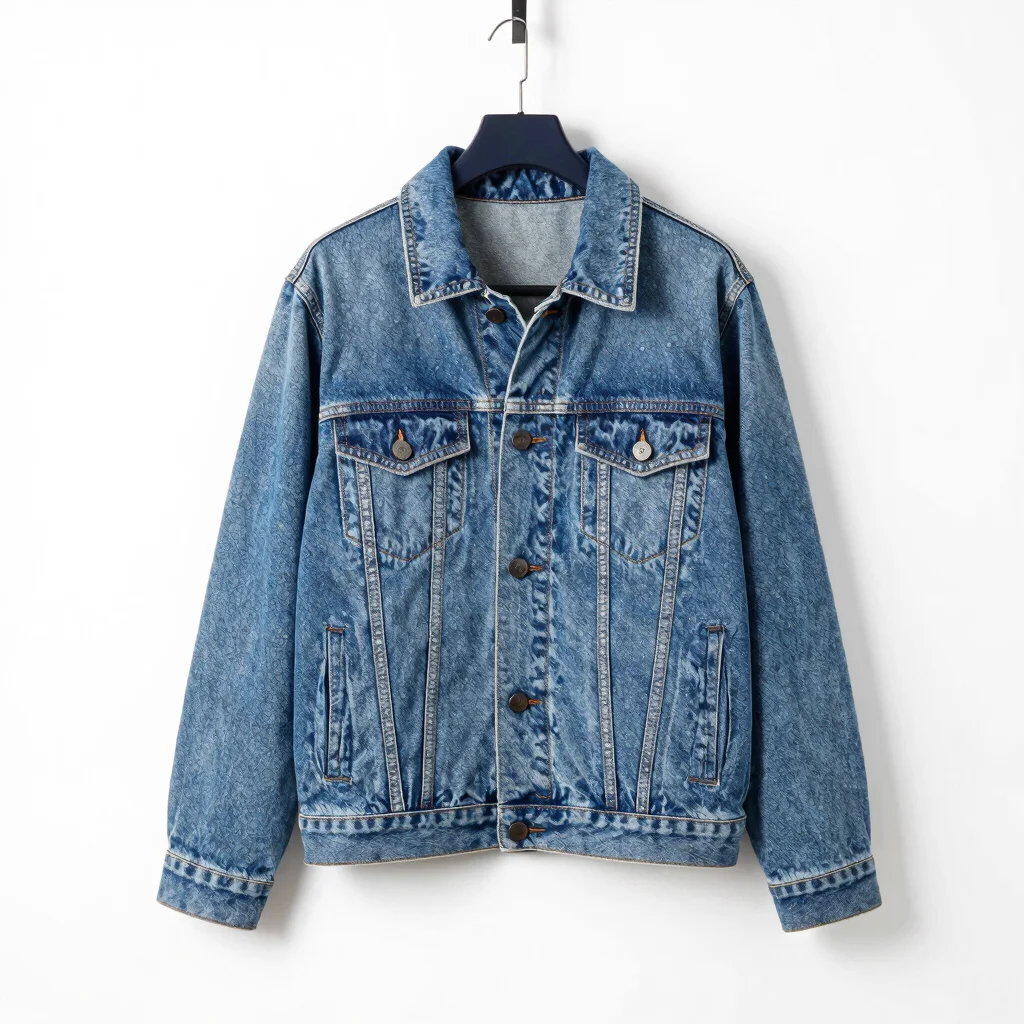 Jaqueta Oversized Denim Streetwear